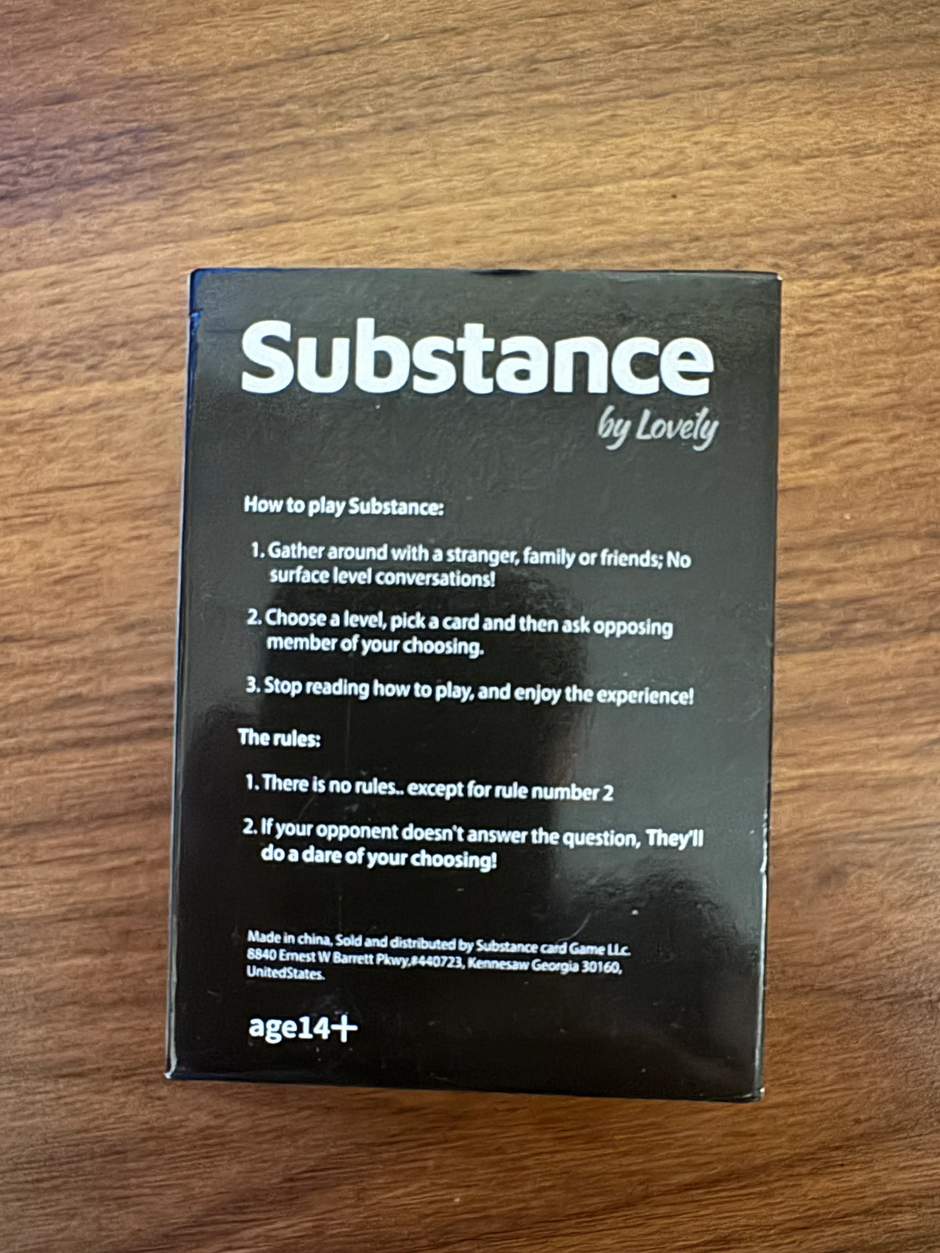 Juego de cartas substance image 3