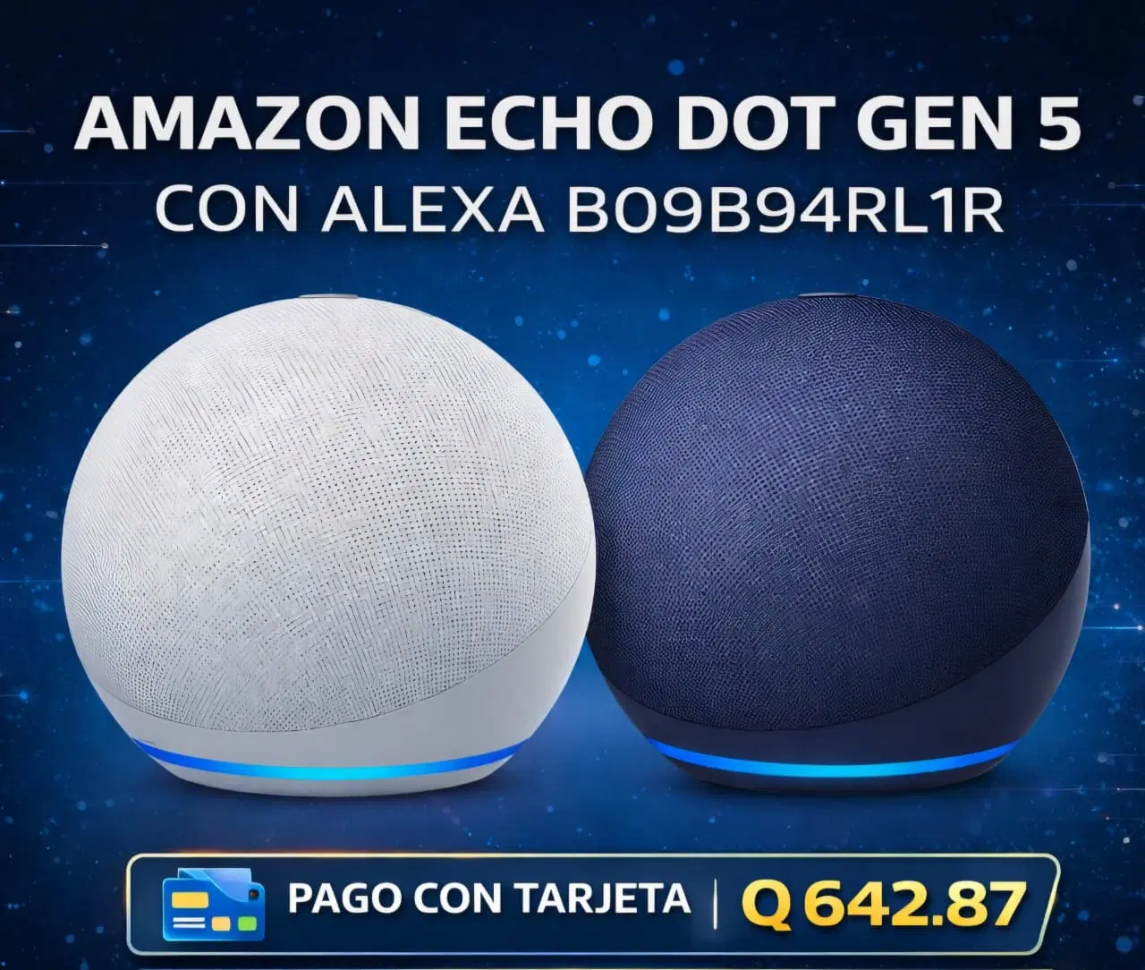 AMAZON ECHO DOT GEN 5 CON ALEXA
