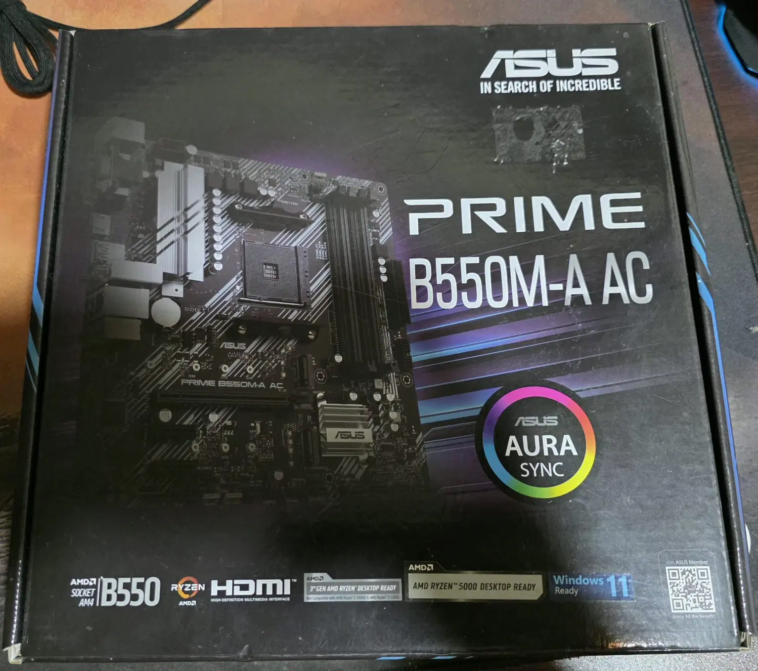 Mother board Asus Prime B550M-A AC