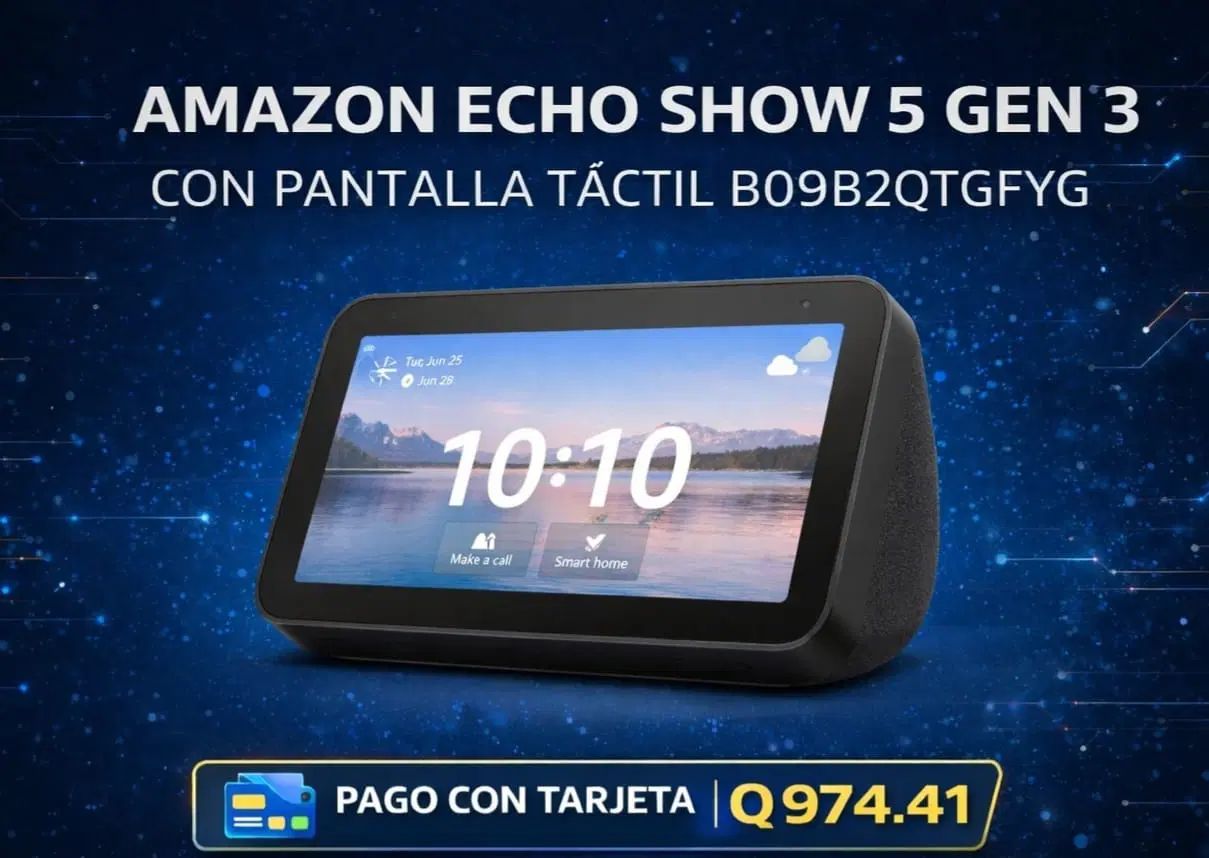 AMAZON ECHO SHOW 5 GEN 3 CON PANTALLA TACTIL