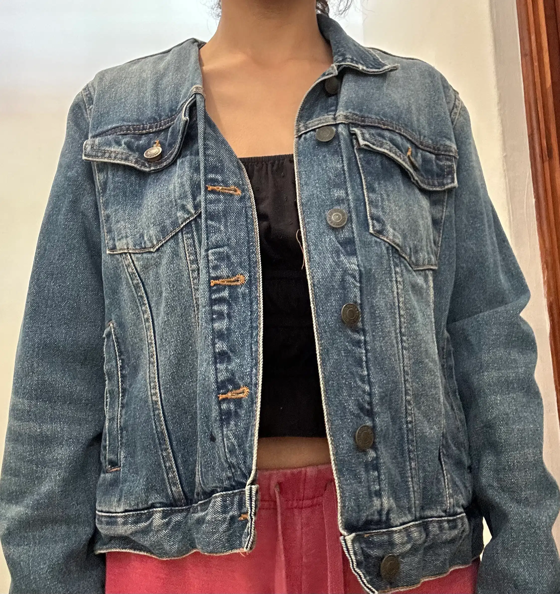 Chumpa de jeans talla S image 2