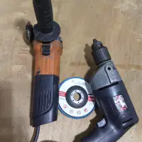 Combo Pulidora y Barreno funcionando Truper thumbnail 2