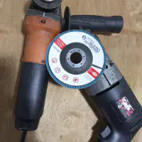 Combo Pulidora y Barreno funcionando Truper thumbnail 1